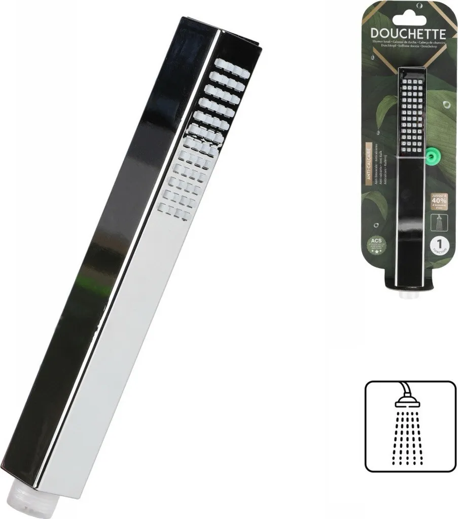 Soffione Doccia DOCHTMANN Quadrato - Design Efficiente e Risparmio Idrico - 3