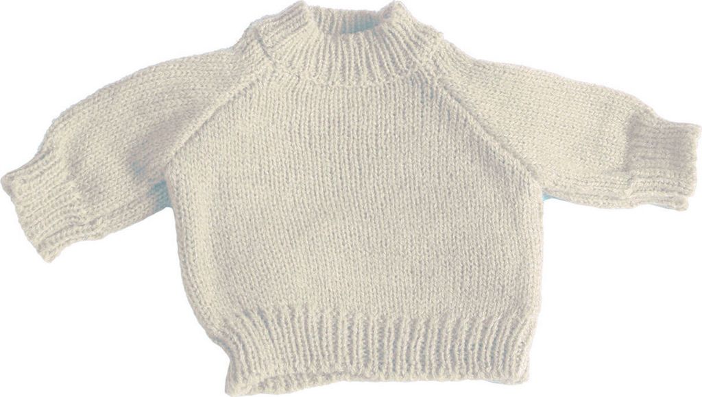 Mumbles - Pullover, Teddybär PC6293 (L) (Cremefarbe)