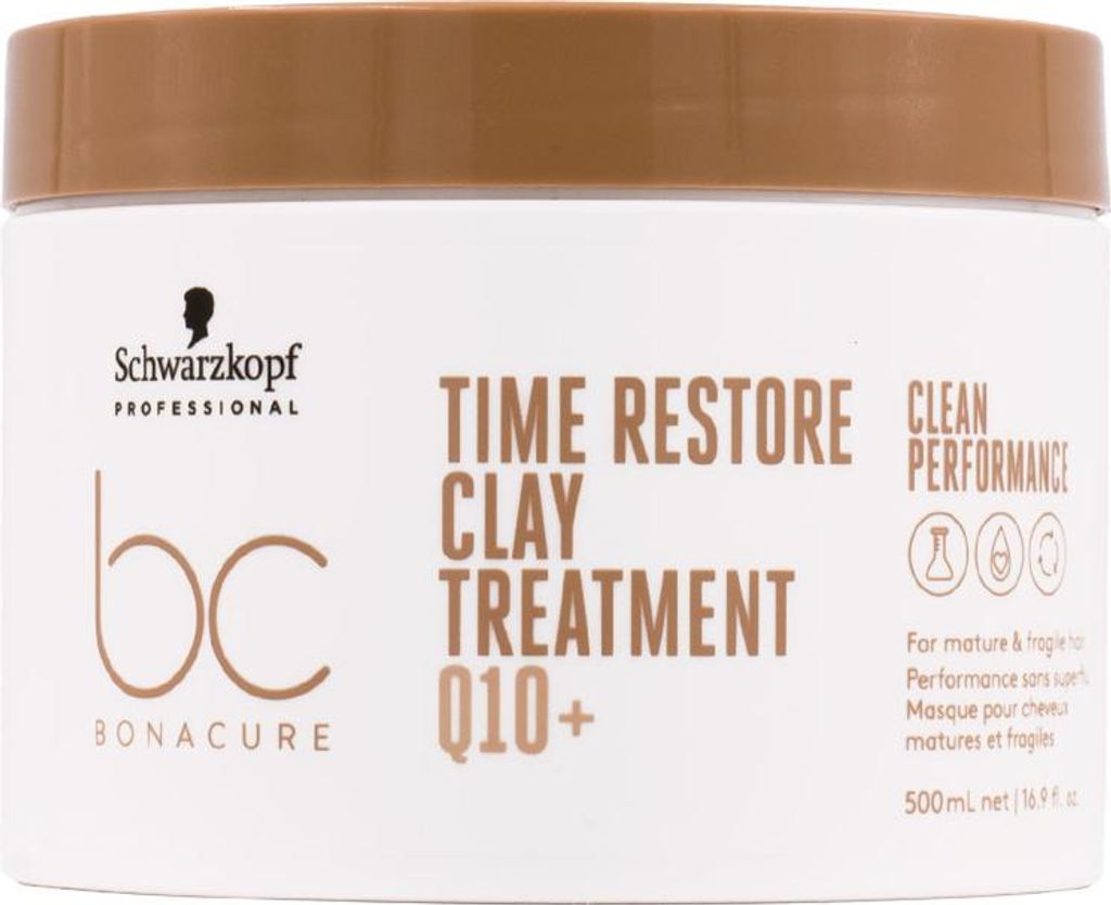 Schwarzkopf BC Bonacure Time Restore Clay Treatment Q10+ Immagine del prodotto 