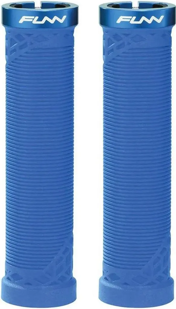 Équipement VTT : Poignées Funn Hilt 30 mm Bleu pour une Meilleure Prise