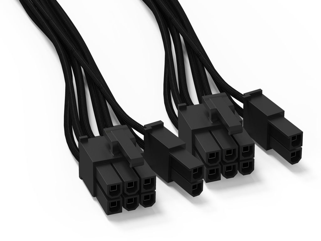 be quiet! Power Cable 2x PCIe 6+2-pin                Image du produit 