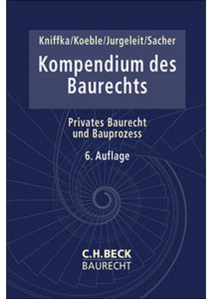 Kompendium des Baurechts