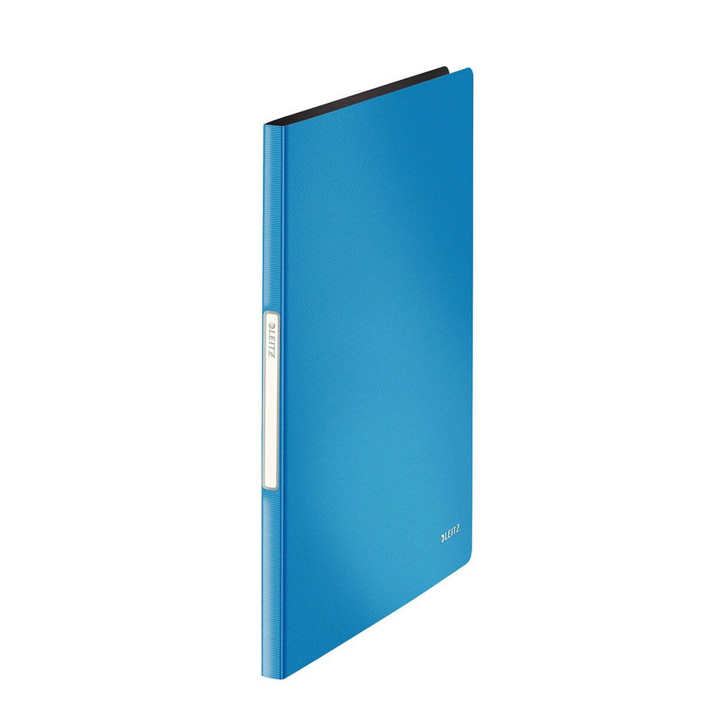 Leitz 45641030, Blau, Polypropylen (PP), 20 Taschen, Porträt, A4, 231 mm