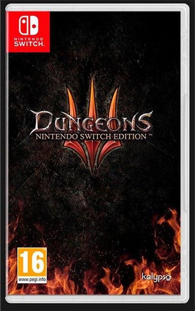 Kalypso Dungeons 3 - Strategie-Videospiel für Nintendo Switch - Dungeonbau