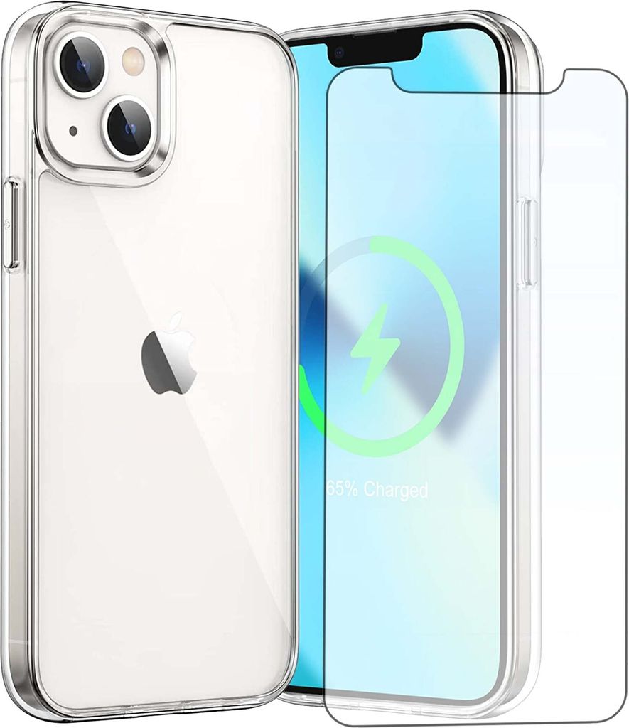 Transparente Hülle für iPhone mit Displayschutz – IPhone 13 Mini / Displayschutz