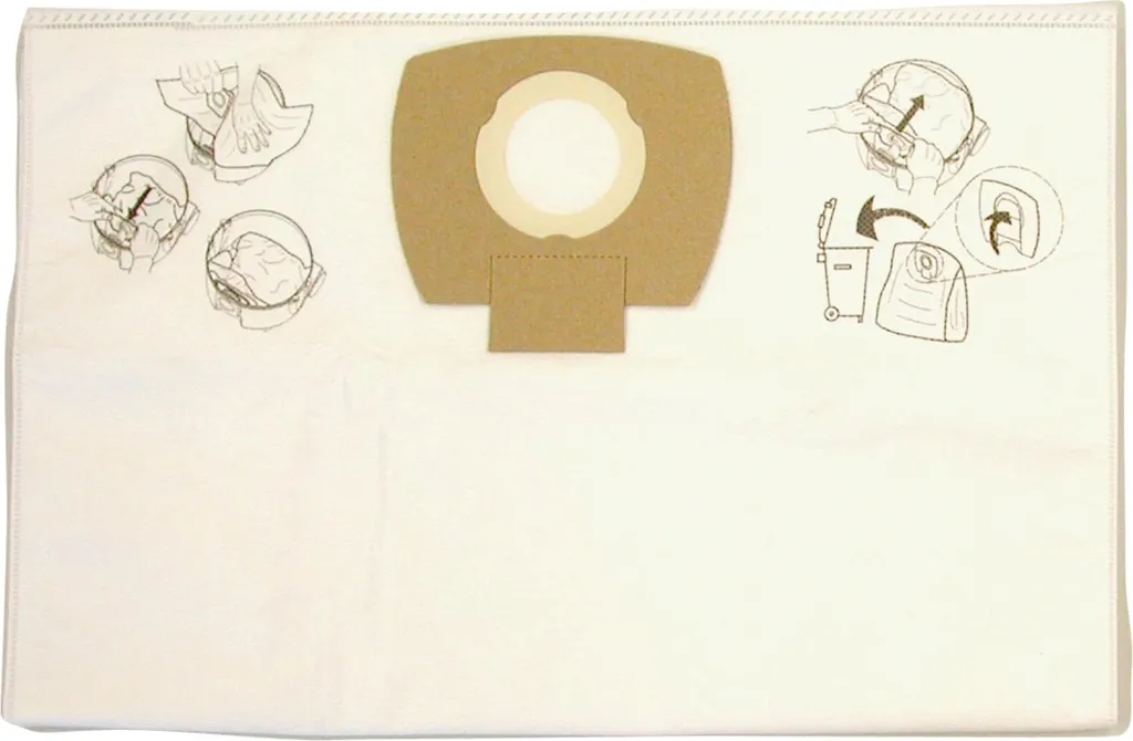 Sac à Poussière L Makita P-72899 pour Chantier Propre - Pack de 5pcs