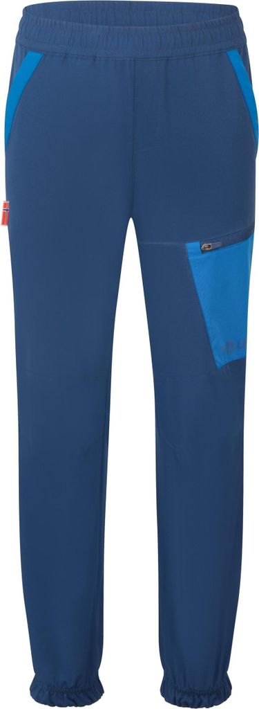 Trollkids Kinder Steinkjer Mosquito Outdoorhose alpine blue/dark indigo 110