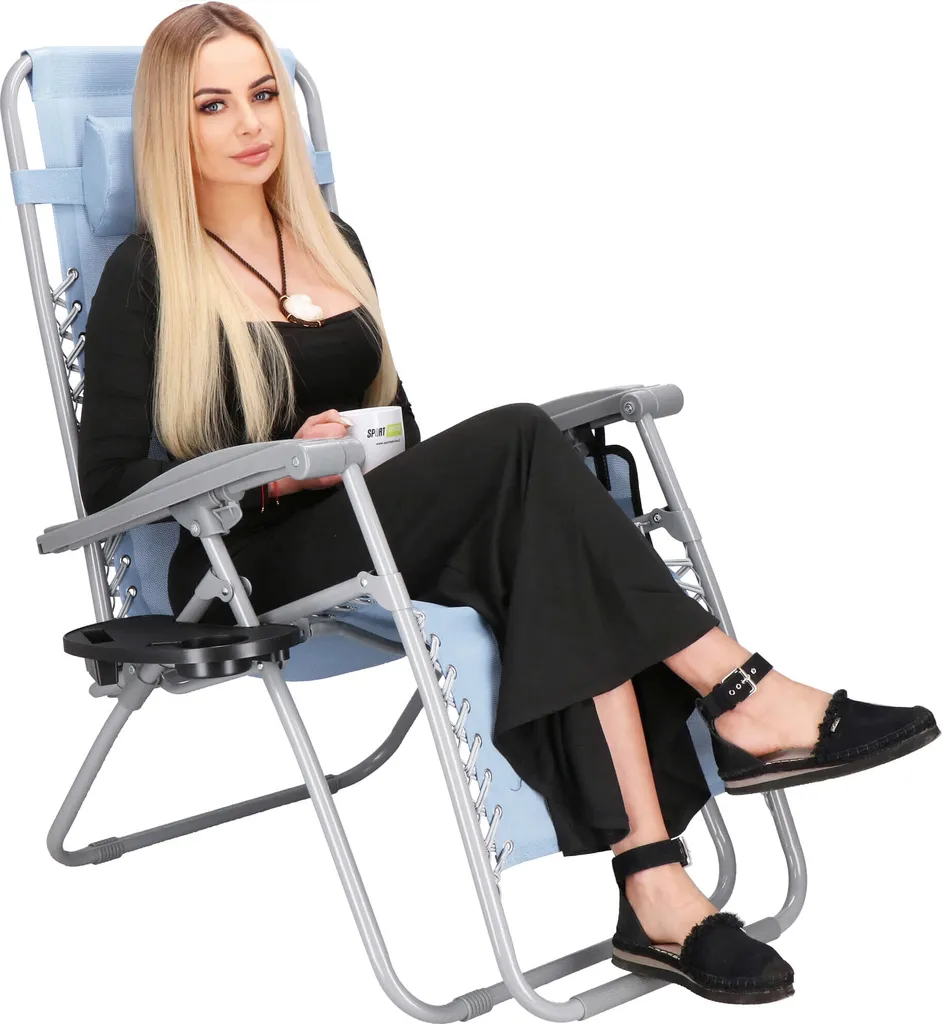 Chaise Longue Ergonomique Springos : Confort Total avec Table et Support - 8