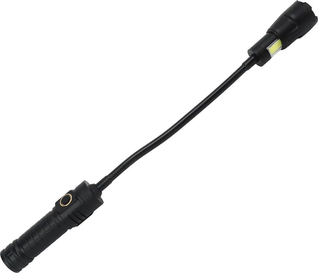 Lampe torche LED flexible 1000LM rechargeable USB-C avec base aimantée - 3