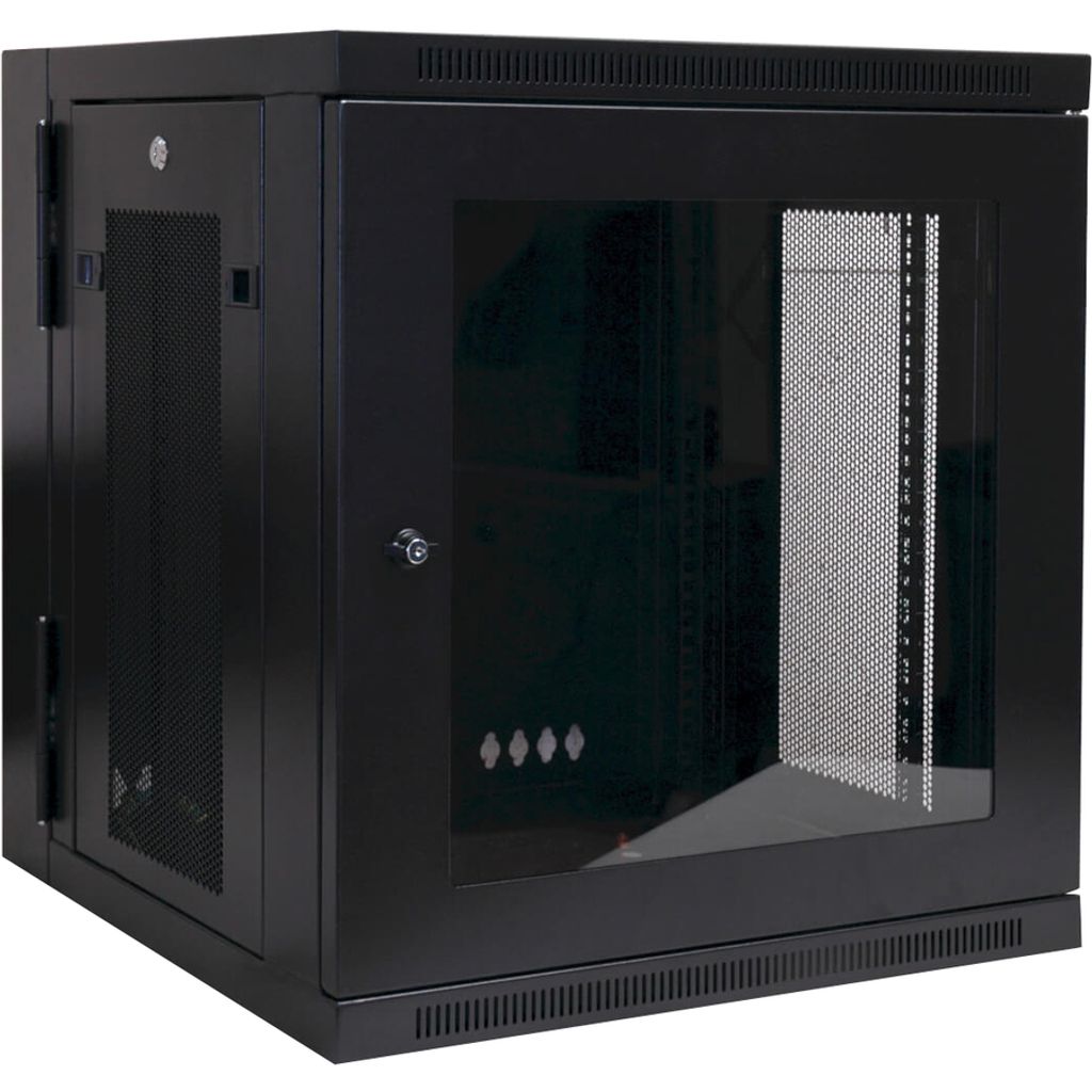 Eaton Tripp Lite Series 12U Wall Mount Rack Enclosure Server Cabinet Hinged Swinging Acrylic Window - Schrank Netzwerkschrank - geeignet für Wandm...