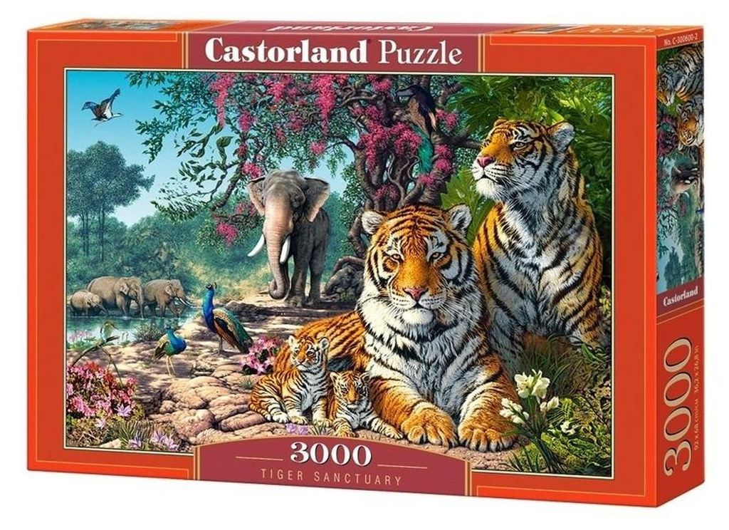 Castorland C-300600-2, 3000 unidades, Animales, 9 años Imagen del producto 