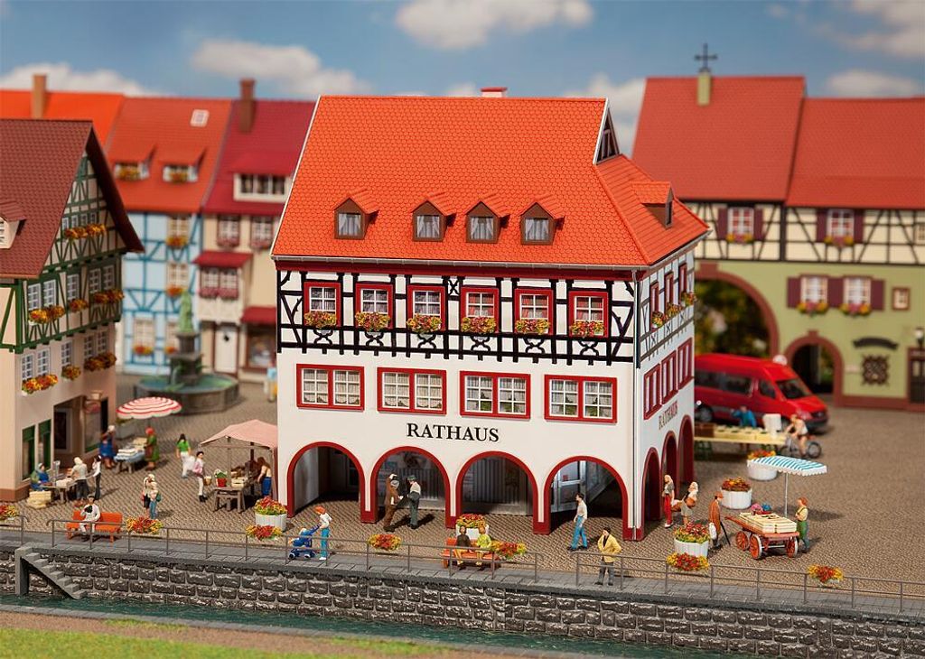Faller 130491 - 1/87 / H0 Rathaus - Neu Produktbild 