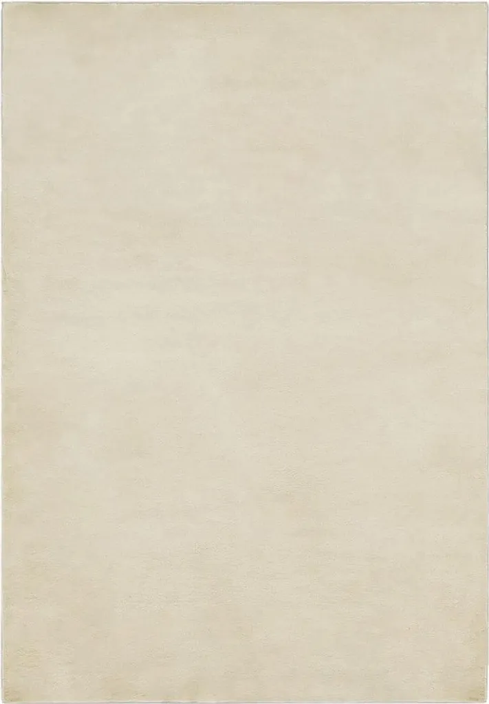 Tapis COLOR UNI Cream 140x200 cm - Moelleux et Moderne pour Salon