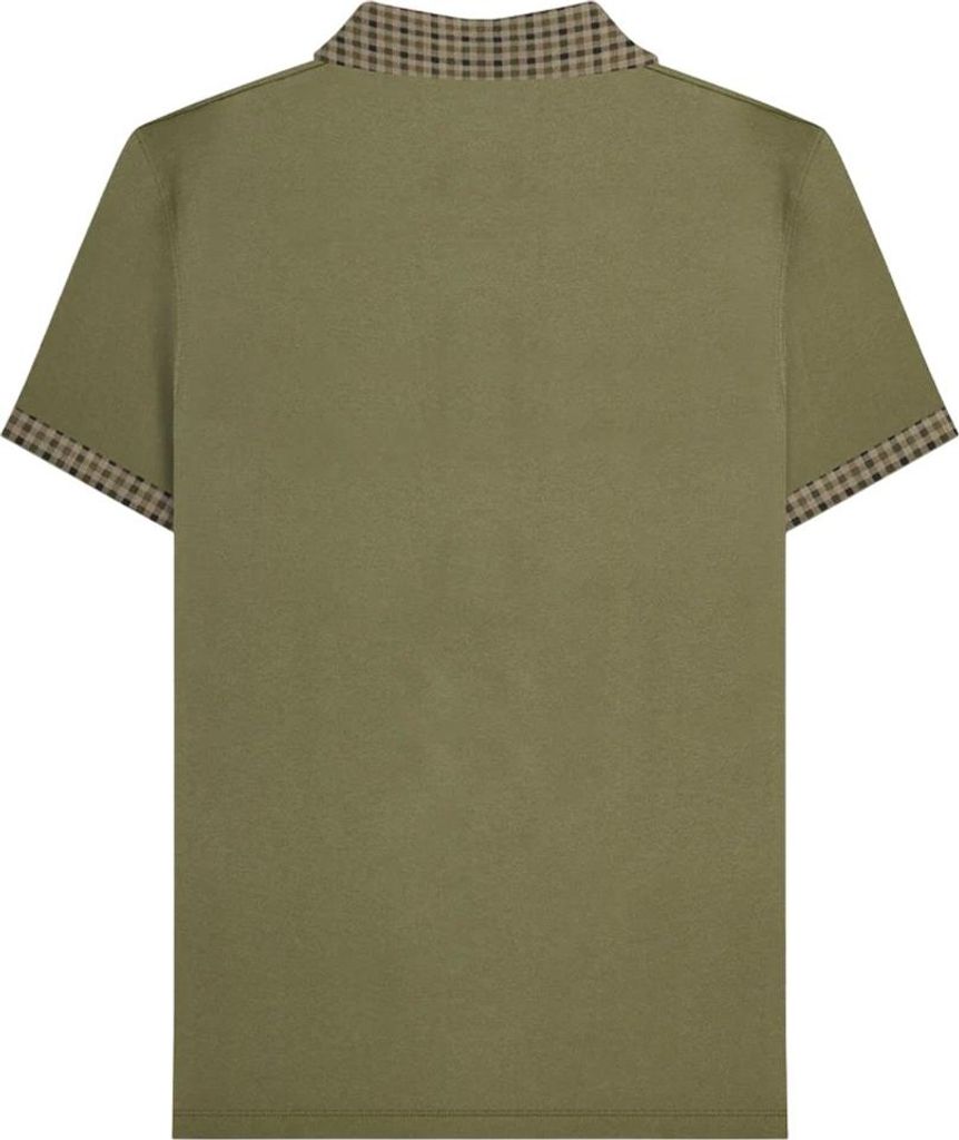 Lambretta - "SS25" Poloshirt für Herren LB269 (4XL) (Khakigrün)