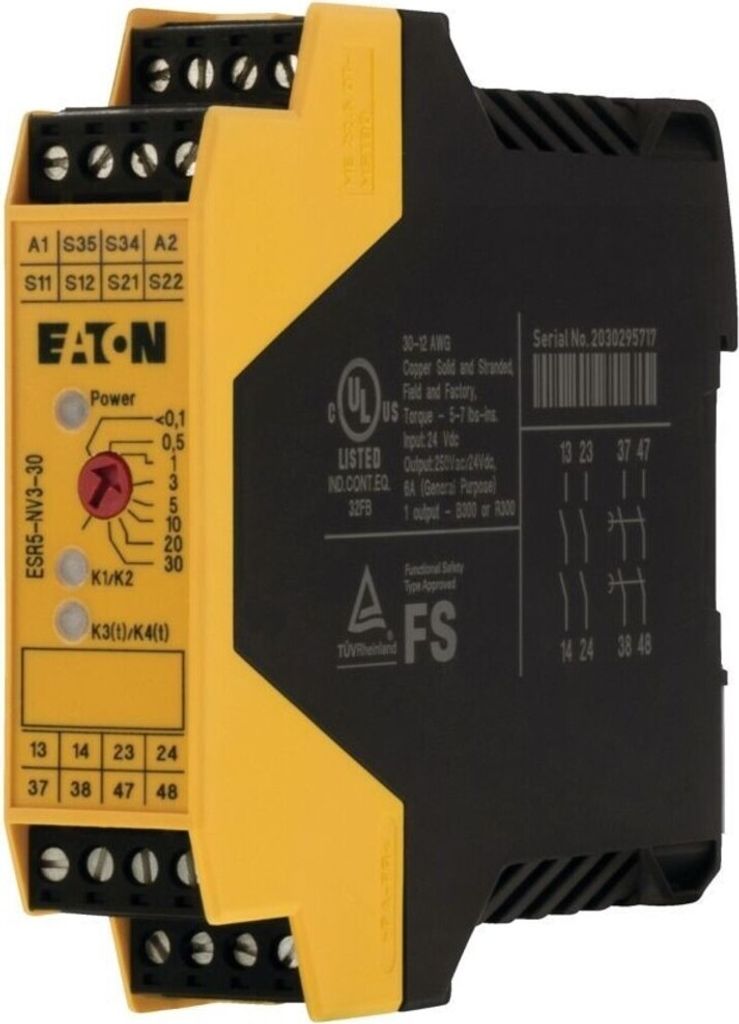 Eaton Electric GmbH Sicherheitsrelais ESR5-NV3-30 (118705)