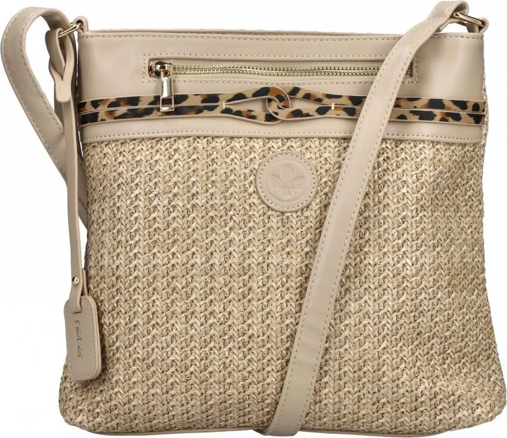 Petit sac bandoulière femme beige Rieker - Besace pratique au quotidien