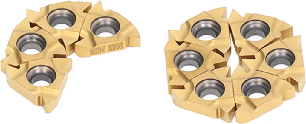 10 Inserts à Filetage Extérieur en Carbure avec Boîte de Rangement - 9
