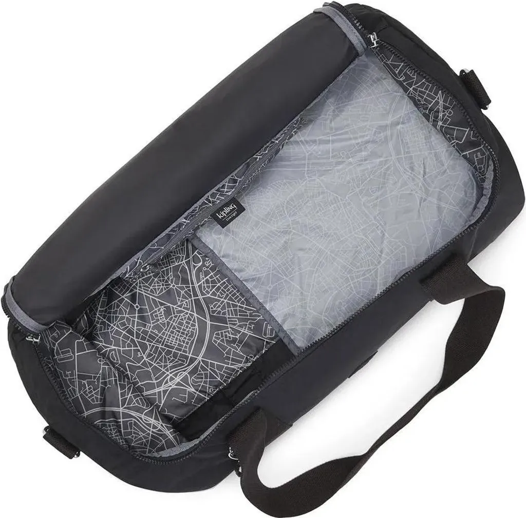 Sac week-end Kipling Argus S nylon noir imperméable léger