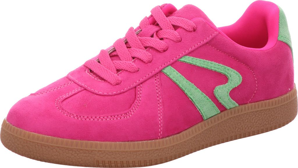 Sneakers Damen-Sneaker Pink-Grün, Farbe:rot, EU Größe:39