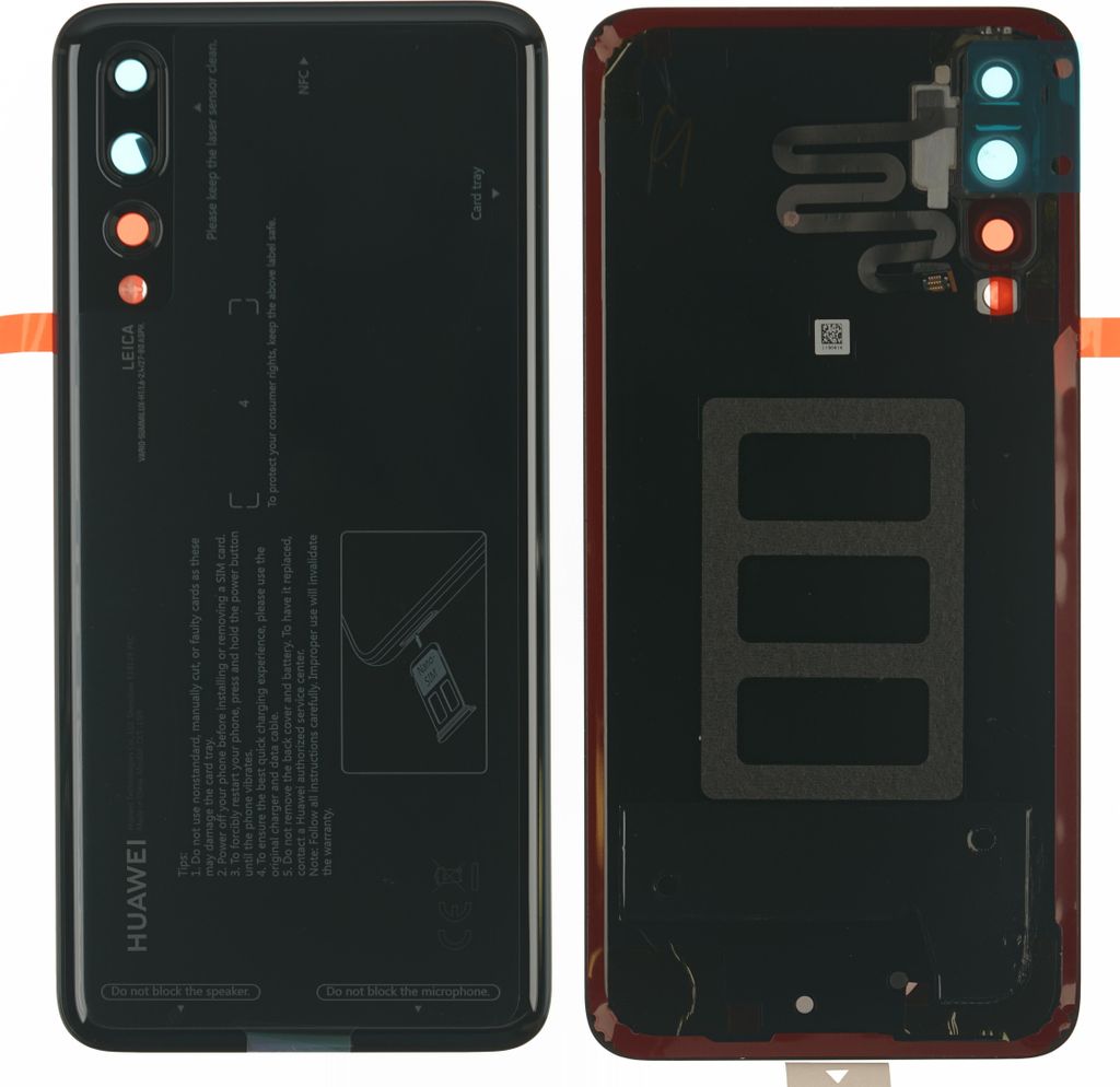 Gehäuse Rückseite für Huawei P20 Pro (CLT-L09, CLT-L29), Produktbild 