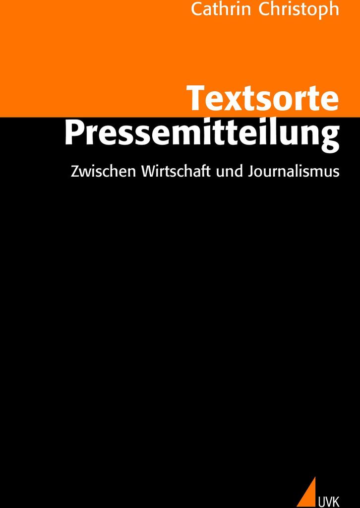 Textsorte Pressemitteilung