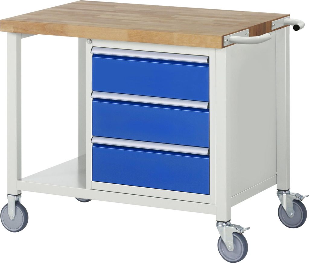 Rau Fahrbare Werkbank Modell 8157 BxTxH 1000x700x880mm