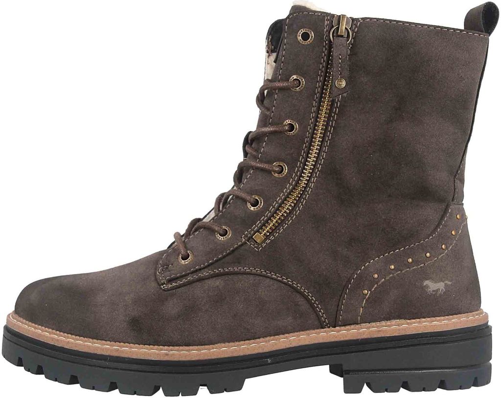 Mustang Shoes Stiefel in Übergrößen Grau 1404-601-20 große Damenschuhe, Größe:44