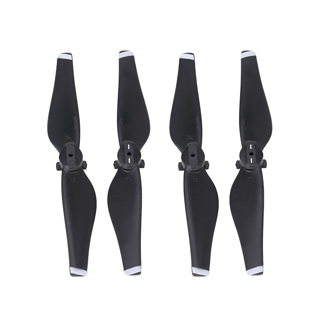 2 Paar Schnellwechsel-Propeller für DJI Mavic Air, Weiß gestreift, CW/CCW Quadrocopter