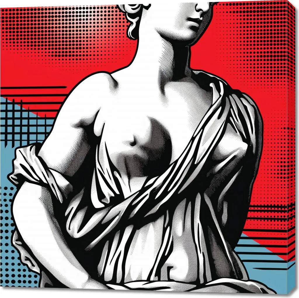 Arte su Tela 100x100: Il Quadro Classico Rivisitato per Pareti Grandi