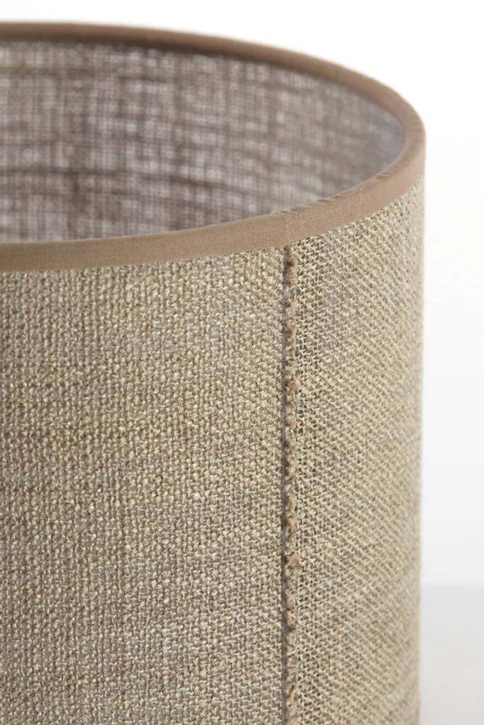 Abat-jour Marron Ø 25 cm - Solution pour Éclairage Trop Éblouissant