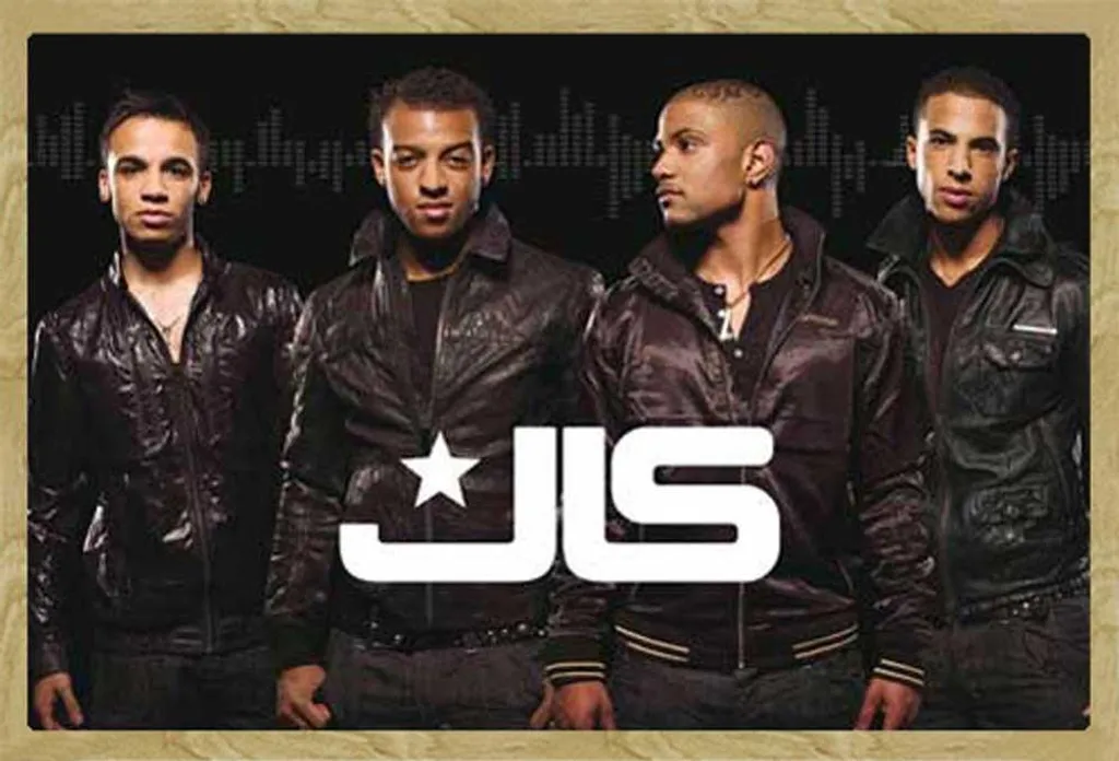 JLS - Poster - Gruppo + cornice rimovibile, Shinsuke® Maxi MDF faggio, vetro acrilico