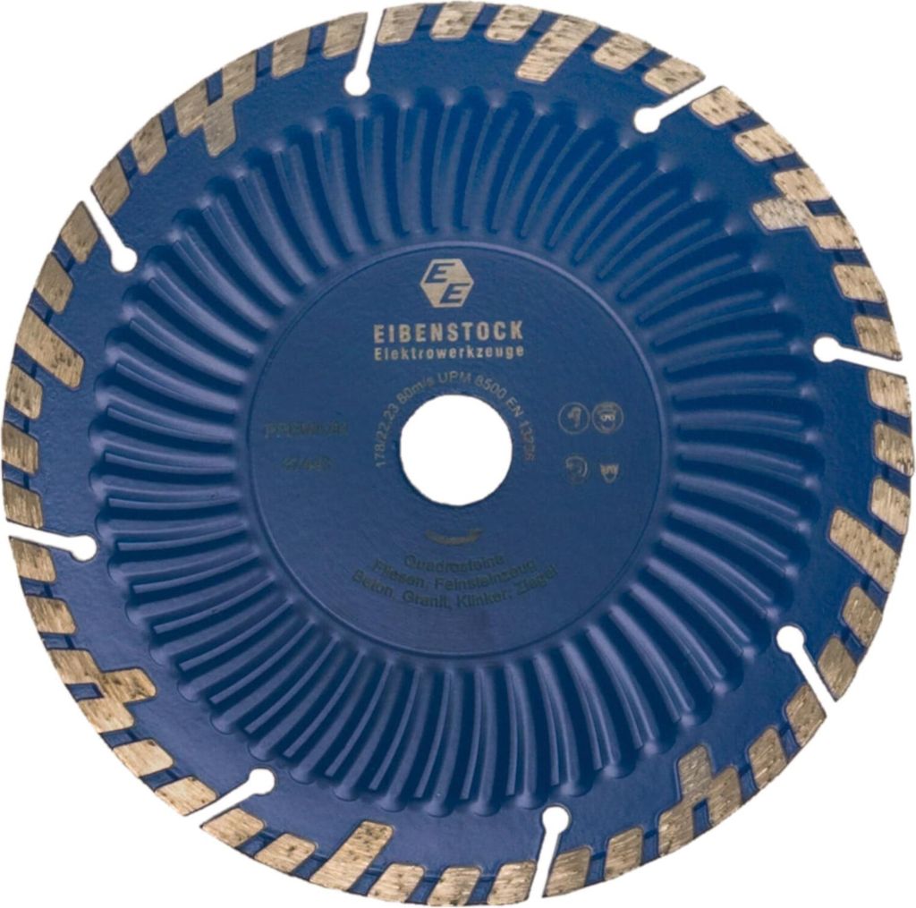 EIBENSTOCK Diamantscheibe 185mm für für Nass- und Trockenschnitt EDS 180