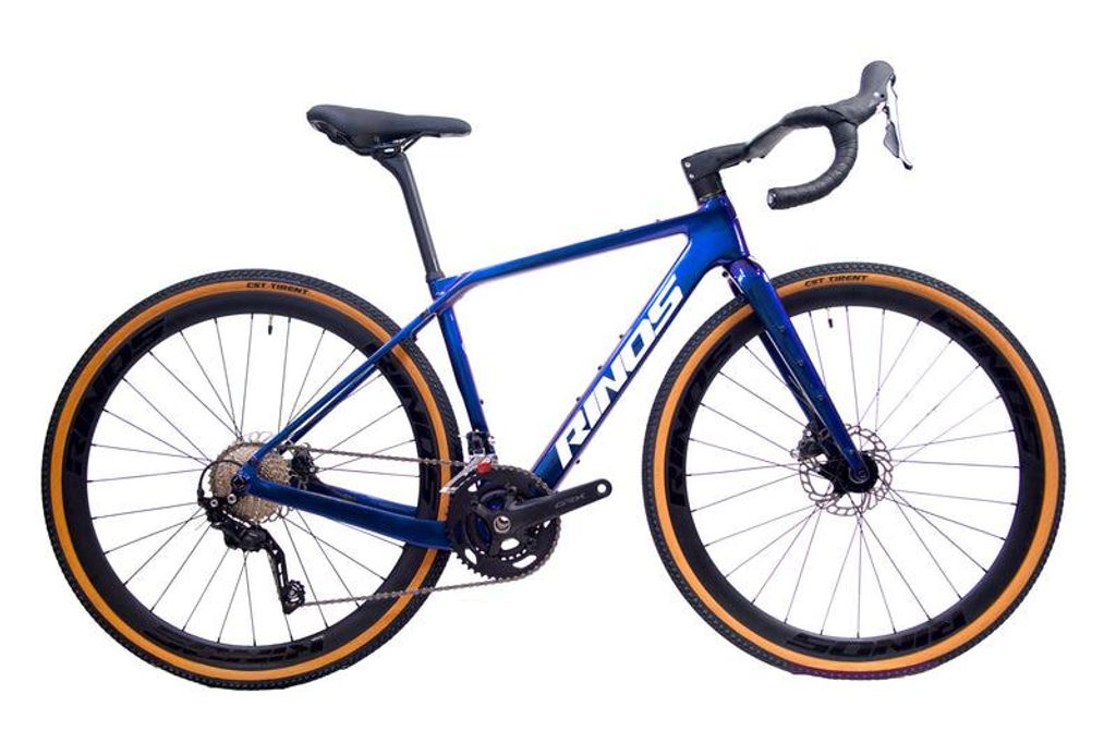 RINOS Carbon Gravel Bike Sandman7.0 Shimano GRX820 Blau M (54 cm)
