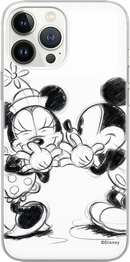 Cover Disney iPhone 12 Pro Mickey e Minnie 010 - Design Iconico