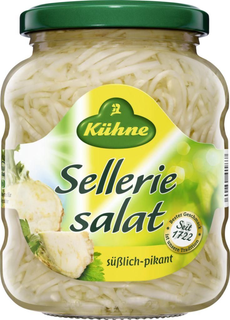 Kühne Sellerie Salat süßlich pikant im Geschmack 370ml 6er Produktbild 