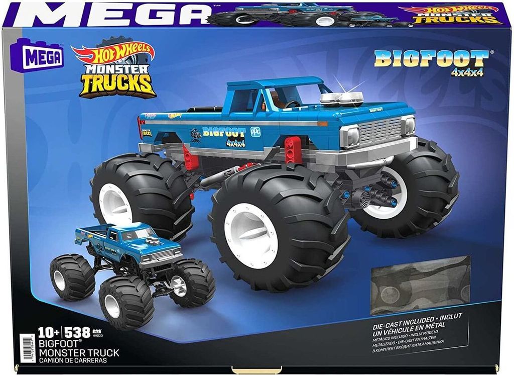 Mega HW Bigfoot Monster Truck Bauset Kaufland