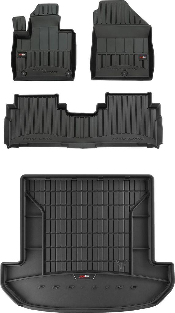 FROGUM 3D Gummimatten und Kofferraummatte für Kia Sorento III 2014-2020