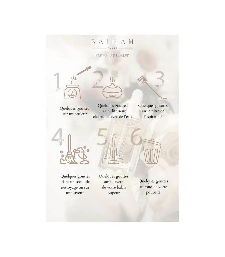 Parfum d'Ambiance 30 ml Élixir Vanille-Thé Noir - Spray de Maison