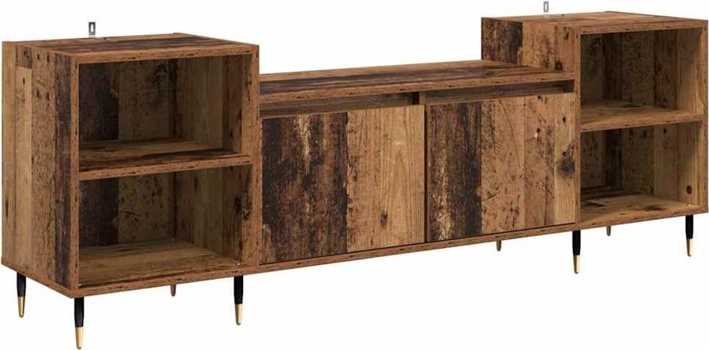 vidaXL TV-Schränk Altholz 160 x 35 x 55 cm Holzwerkstoff