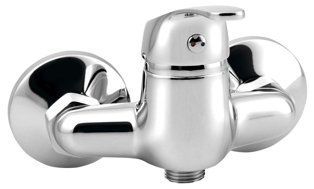 Aqualine 35 Dusch-Armatur, 100mm Abstand, Chrom Produktbild 