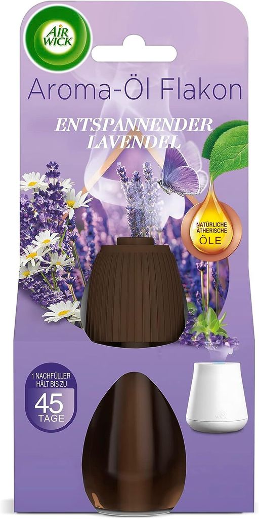 Air Wick Aroma-Öl 20ml, Entspannender Lavendel, natürliche