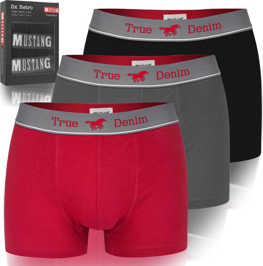 MUSTANG Luan pantaloni retrò uomo pantaloni boxer Immagine del prodotto 