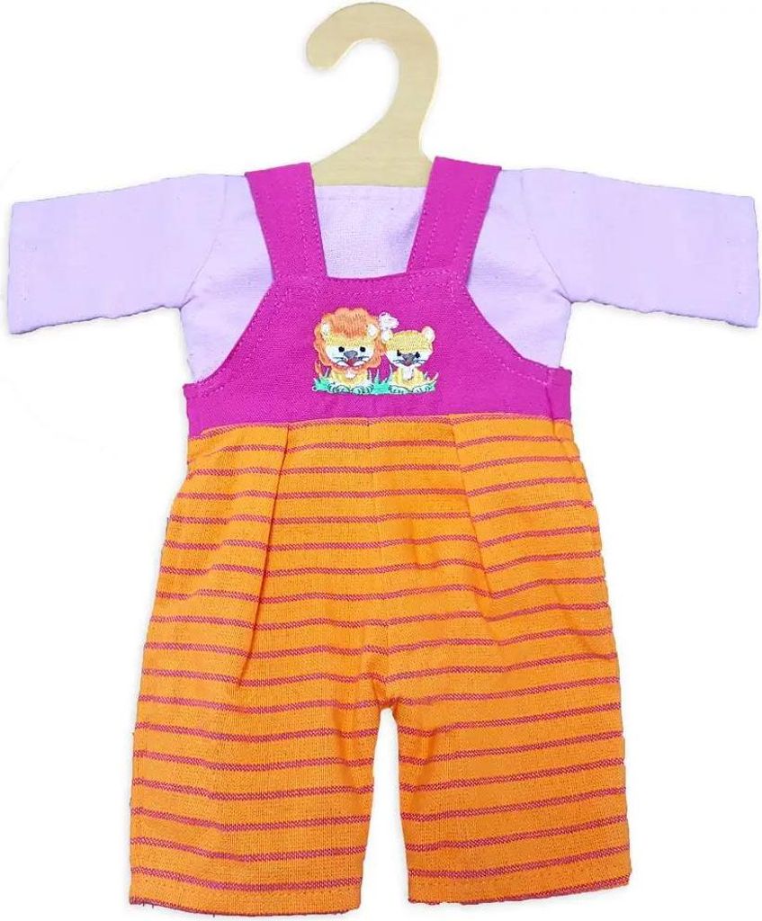 Heless 1815 Puppenkleidung Fair Trade Latzhose Leo in Größe 28-35cm