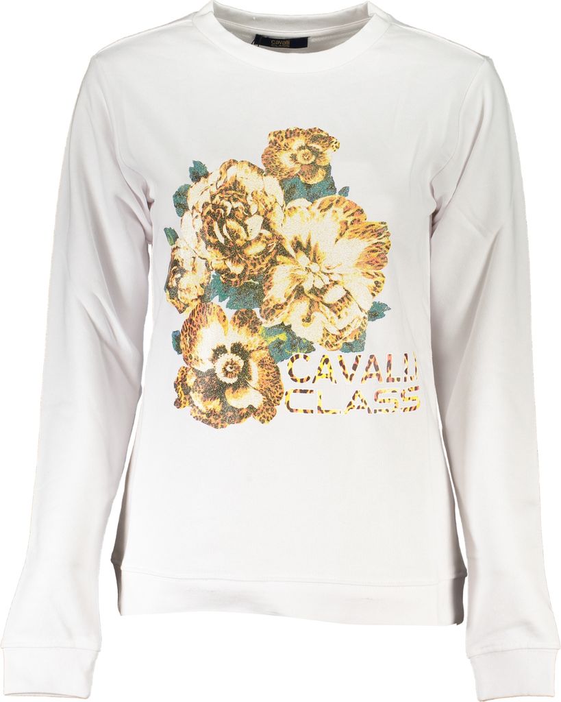 Cavalli Class Damen SWEATSHIRT Weiß RXT67BCF062_BI00053 : Größe - XS Größe: XS