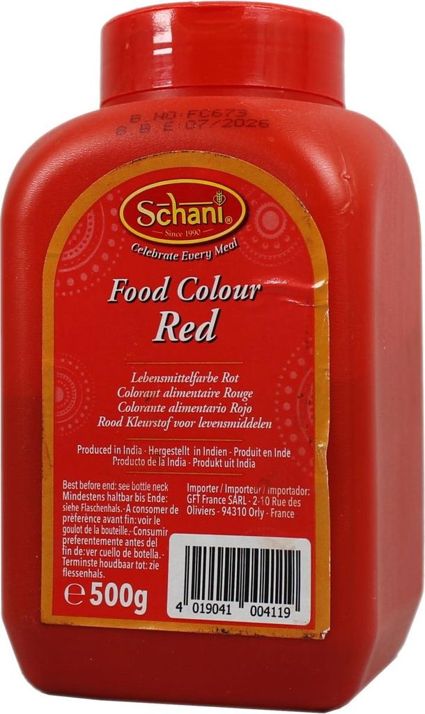 Schani Food Colour Red, 500g