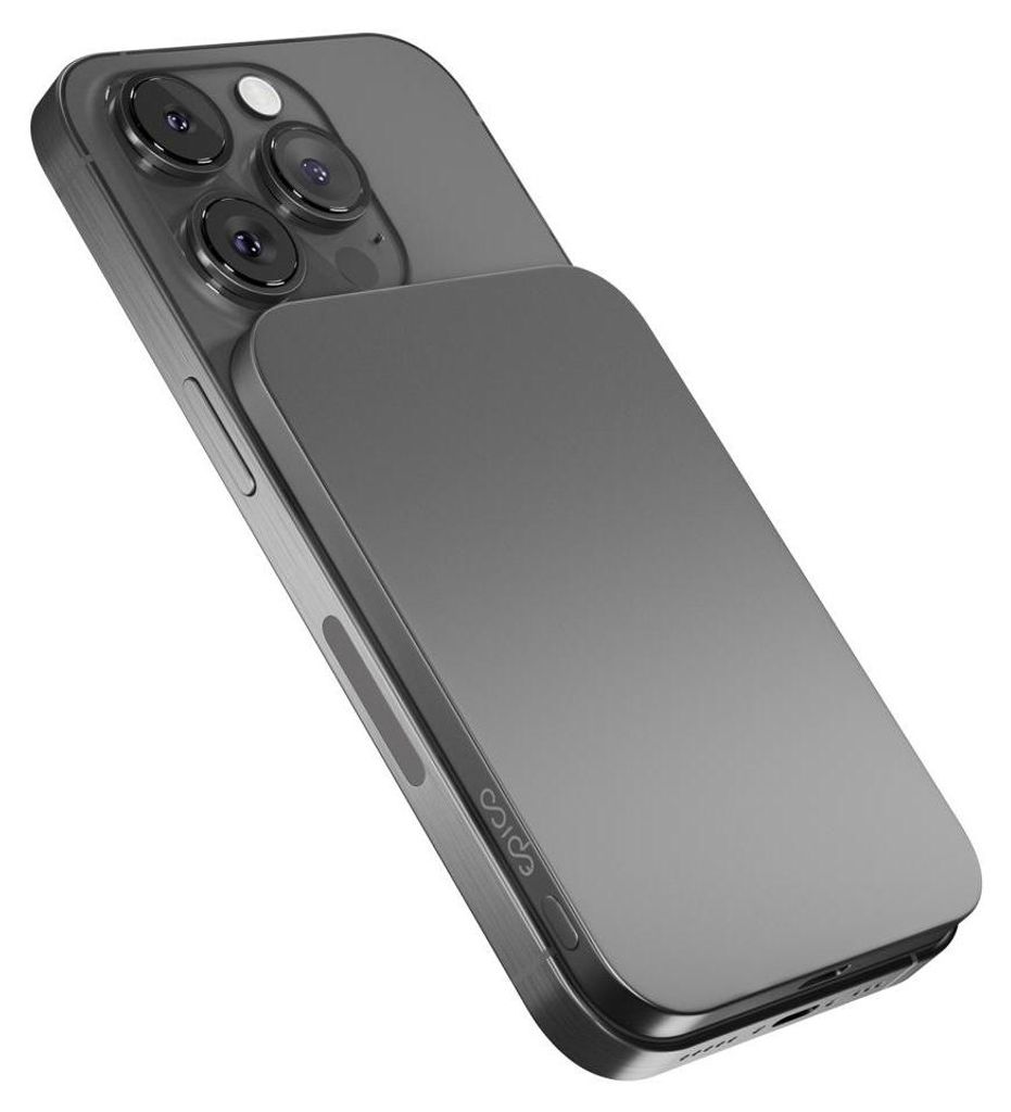 Epico UltraPack EM31, 3000 mAh, Bezdrátové nabíjení, Šedá Obrázek produktu 