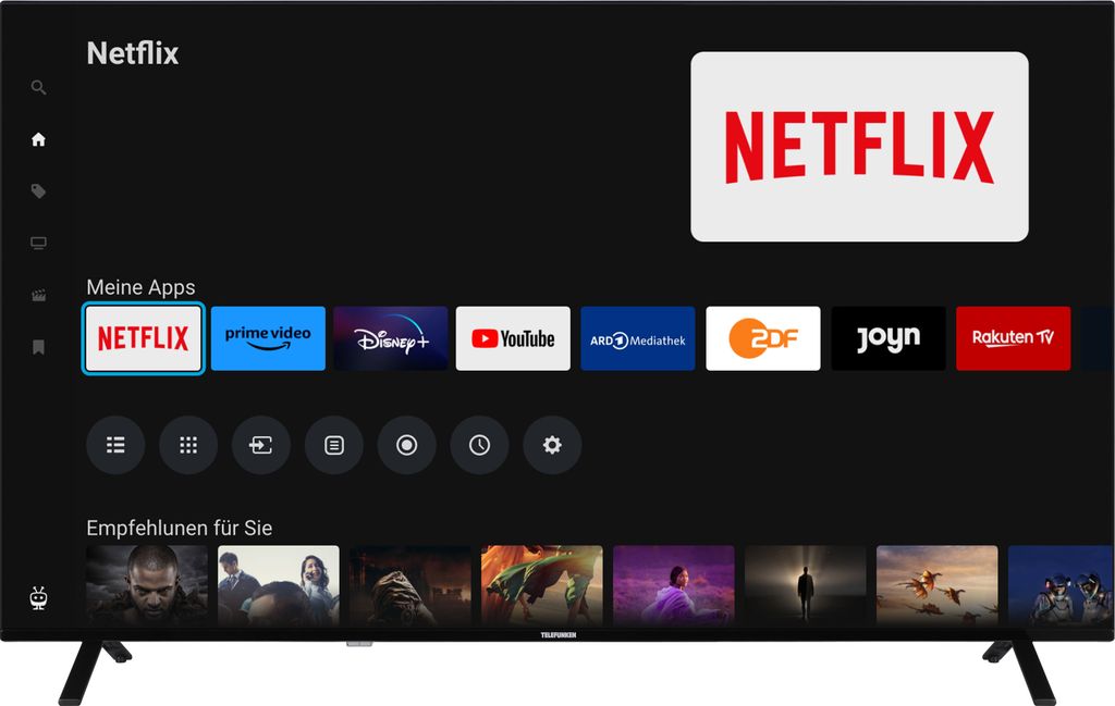Telefunken 65 Zoll Fernseher Smart TV (4K | Kaufland.de