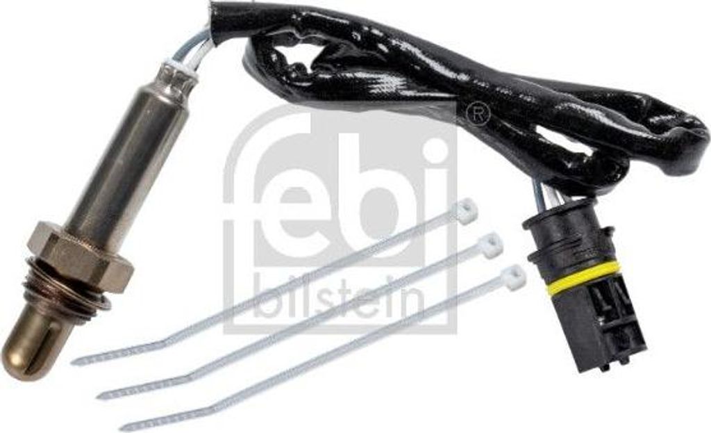 FEBI BILSTEIN 177381 Lambdasonde OE 11781247475 kompatibel mit 3er E36, 5er E34, 7er E38, 8er E31, Z3er E36, E-Klasse, M-Klasse, CLK, Duster, 3er E...