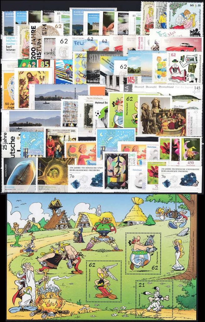 BRD Bund Jahrgang 2015 postfrisch ** MNH komplett