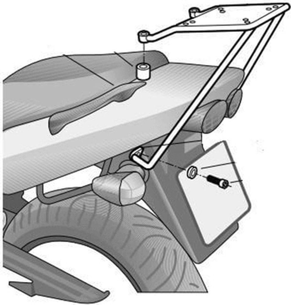 SHAD Top Master Montagesatz - passend für Kawasaki